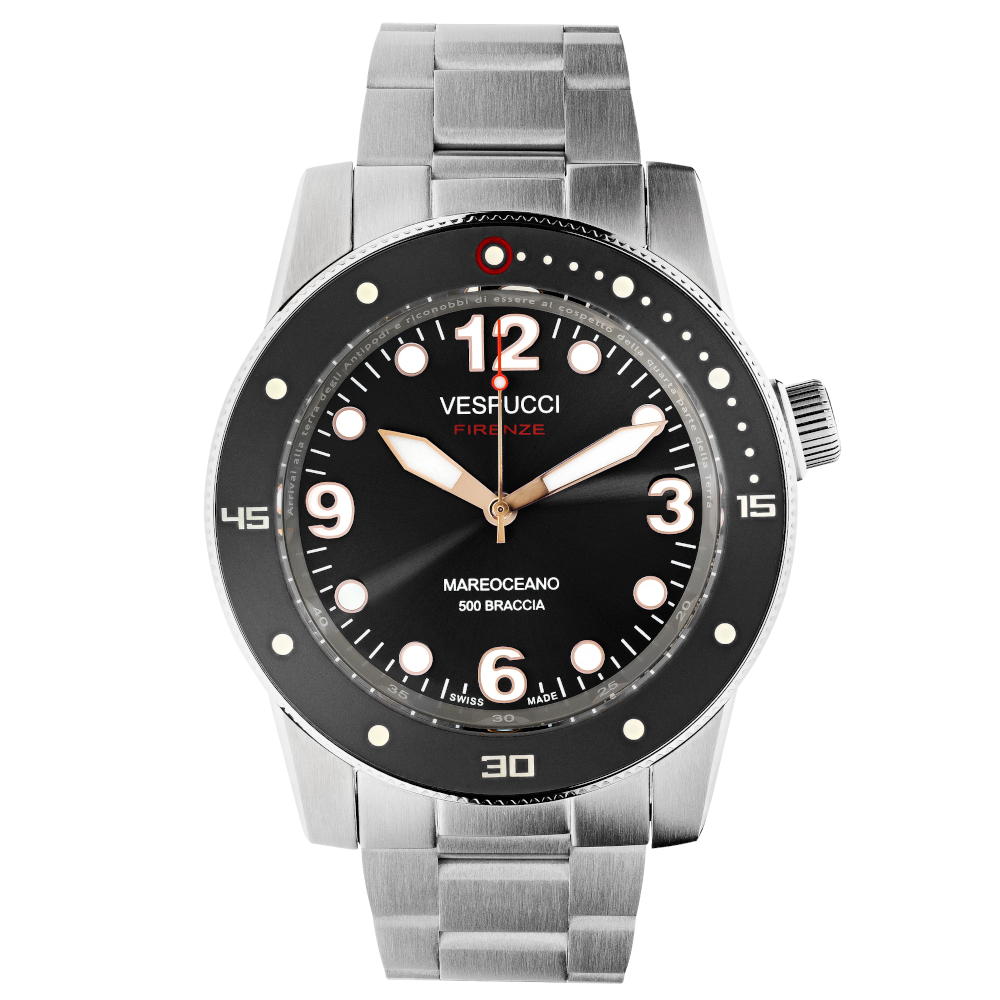 Orologio Mareoceano nero - Vespucci Firenze