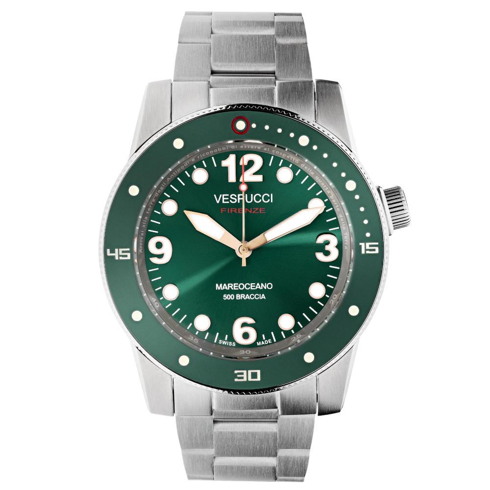 Orologio Mareoceano verde - Vespucci Firenze